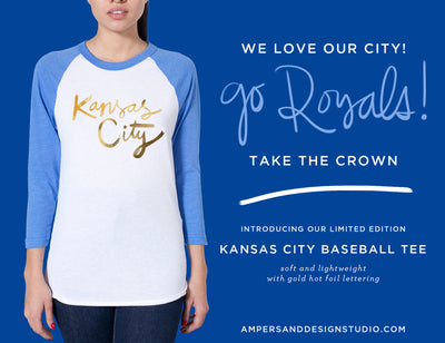 Introducing the Kansas City Baseball Tee!