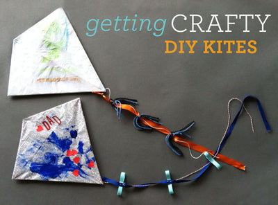 getting crafty for father's day : DIY kites