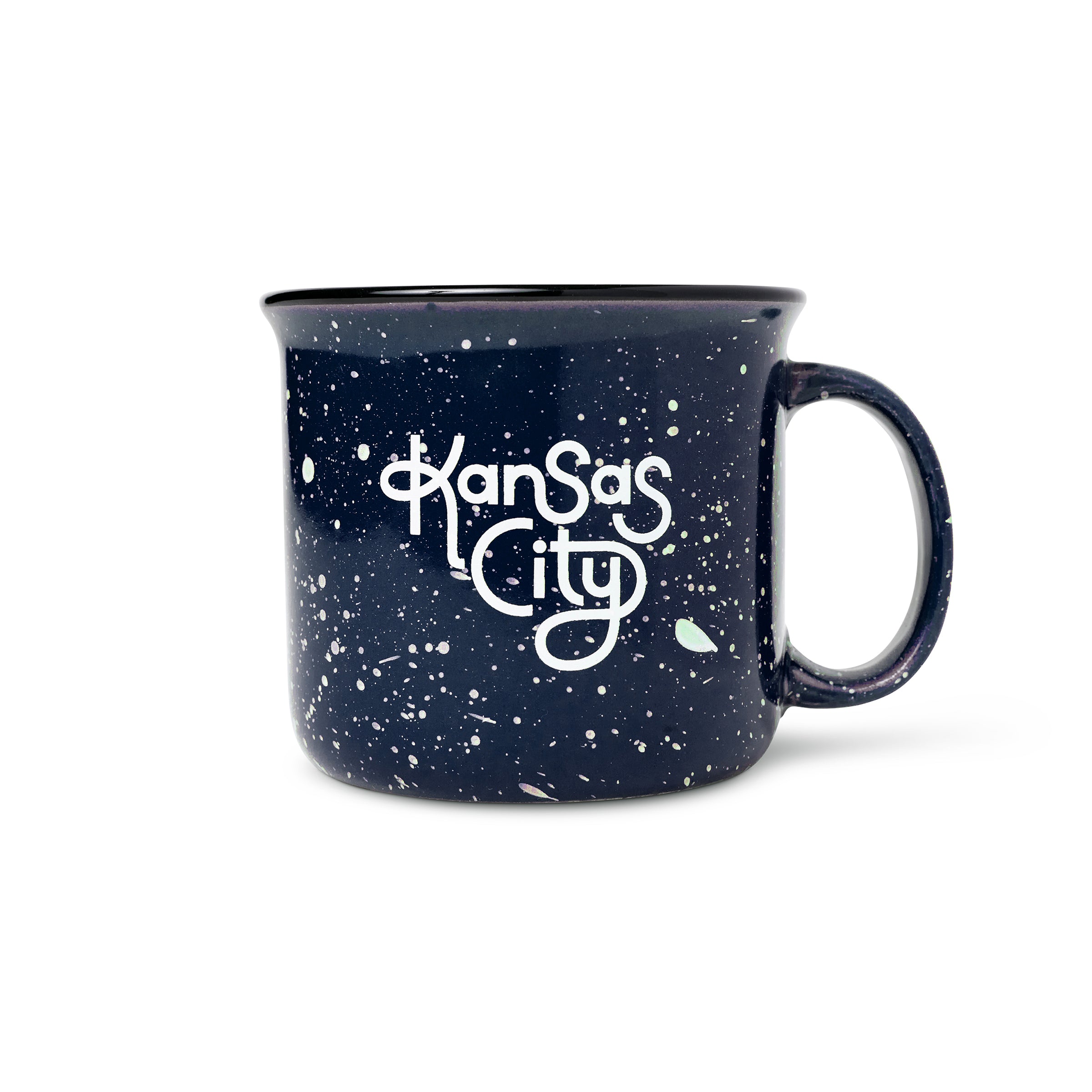 Kansas City Campfire Mug - Navy by AmpersandDesignStudio