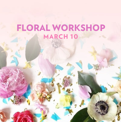 Floral Workshop with The Bloom Academy
