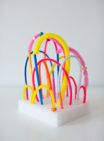 Kid's Pipe Cleaner Sculpture Workshop with Land of Nod