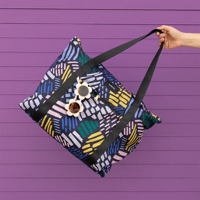 Our kaleido tote now at Oh Joy! Shop!