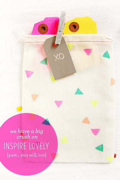 we have a crush on "Inspire Lovely" etsy shop