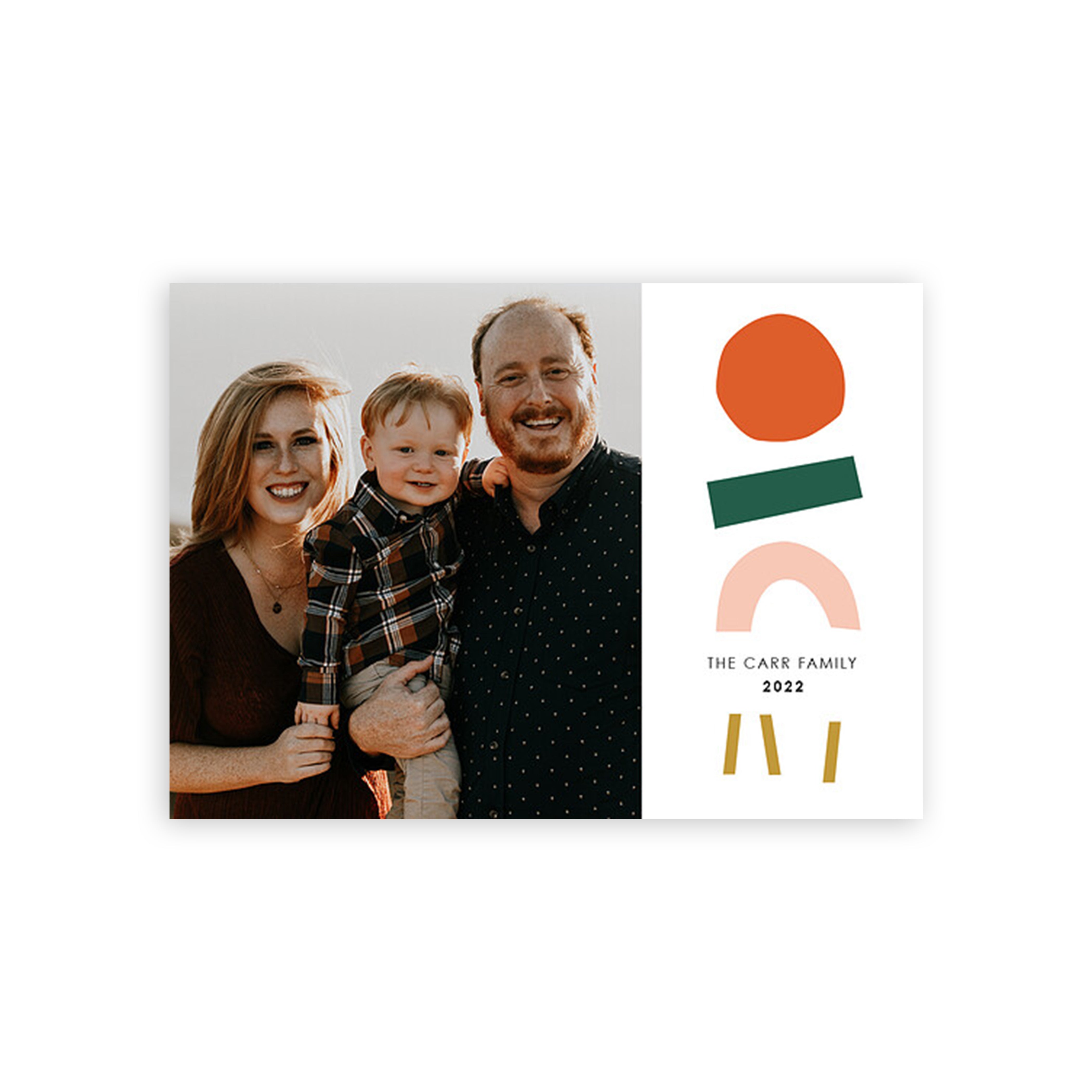 Modern Tilt Photo Card by Mpix | Ampersand Design Studio