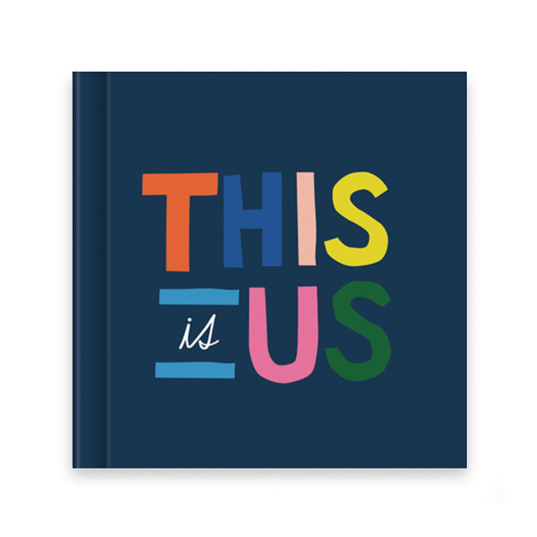 This Is Us - Navy Blocks Book by Chatbooks | Ampersand Design Studio