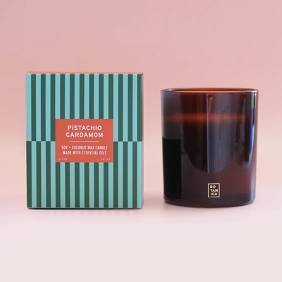 Essentials Candle – Pistachio + Cardamom (12 oz) — Candles & Decor