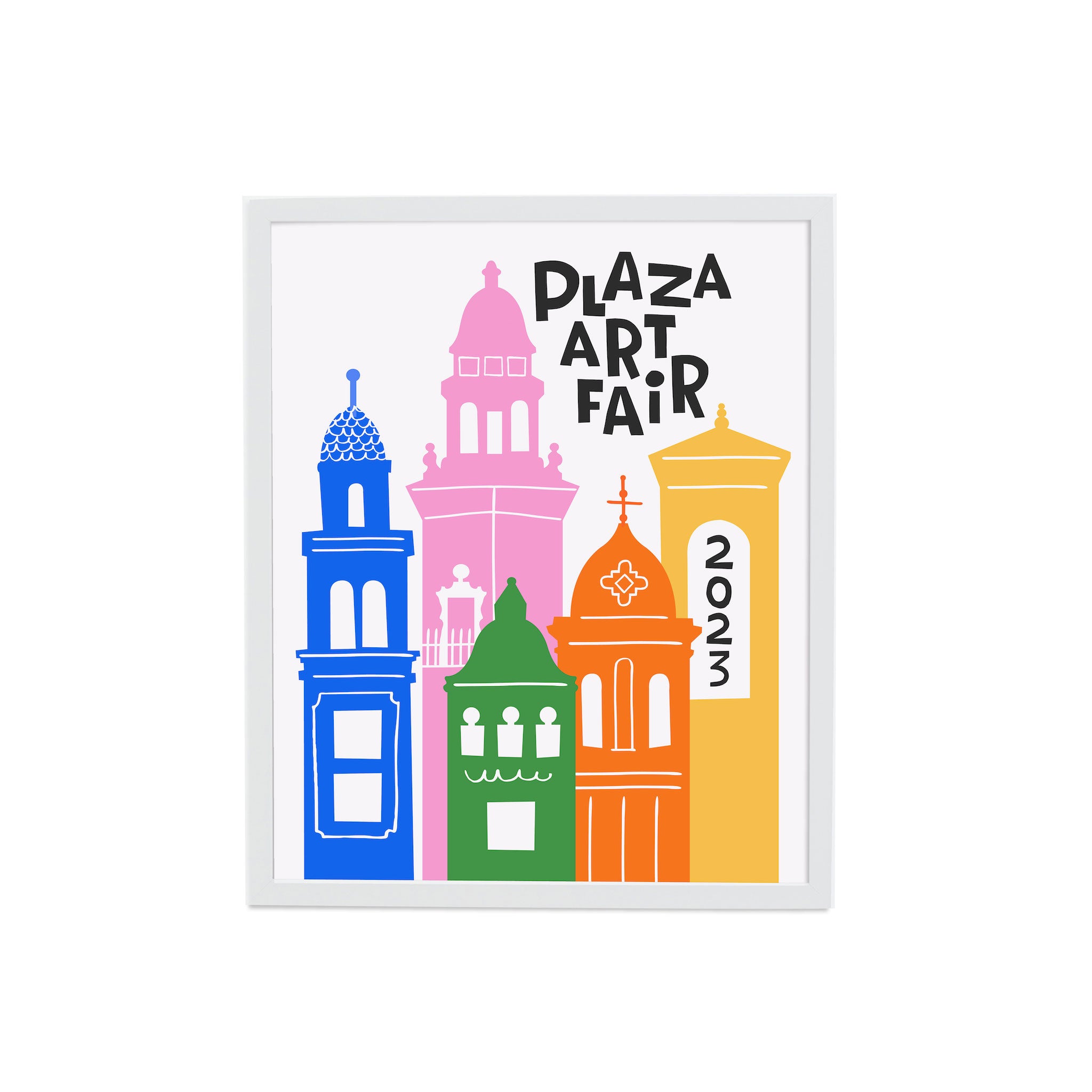 Plaza Art Fair Art Print – Ampersand Design Studio